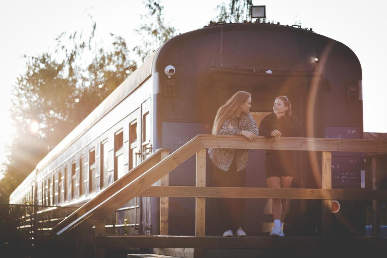 Railrooms Traincar Hostel 탈린 외부 사진
